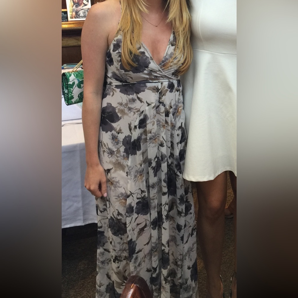 ASTR the label Grey Floral Dress